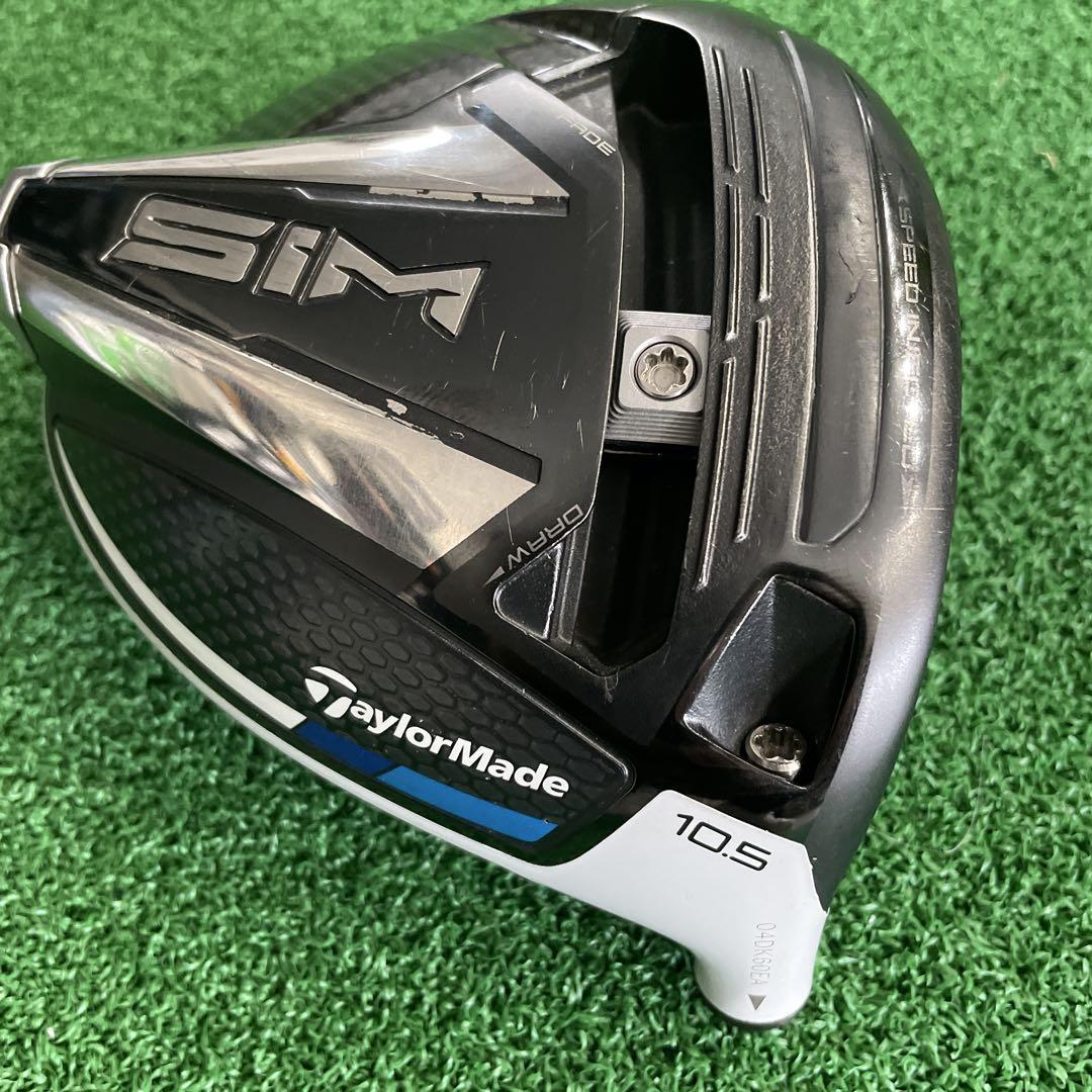 テーラーメイド　SIM 10.5°ヘッドのみ