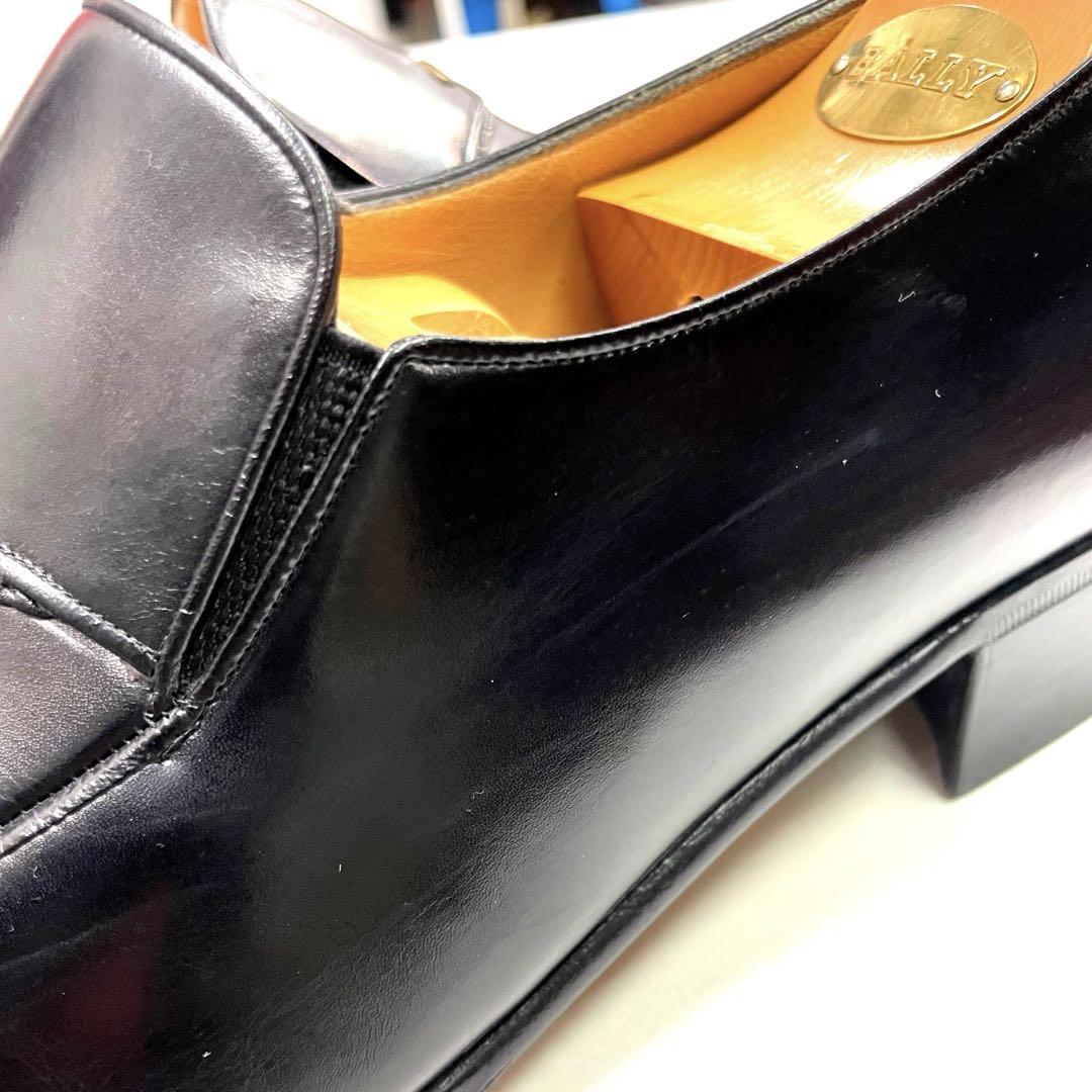 【超美品】a.testoni アテストーニ レザーローファー イタリア製 7 ☆極美品☆a.testoni ブラックレザー ローファー 7 1/2 ITALY