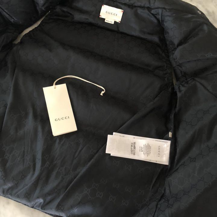 人気SALE正規品 美さま GUCCI ダウン 12 s DCmfa-m92501338649 専用 ♡グッチ ダウンベスト 総柄 日本製新品