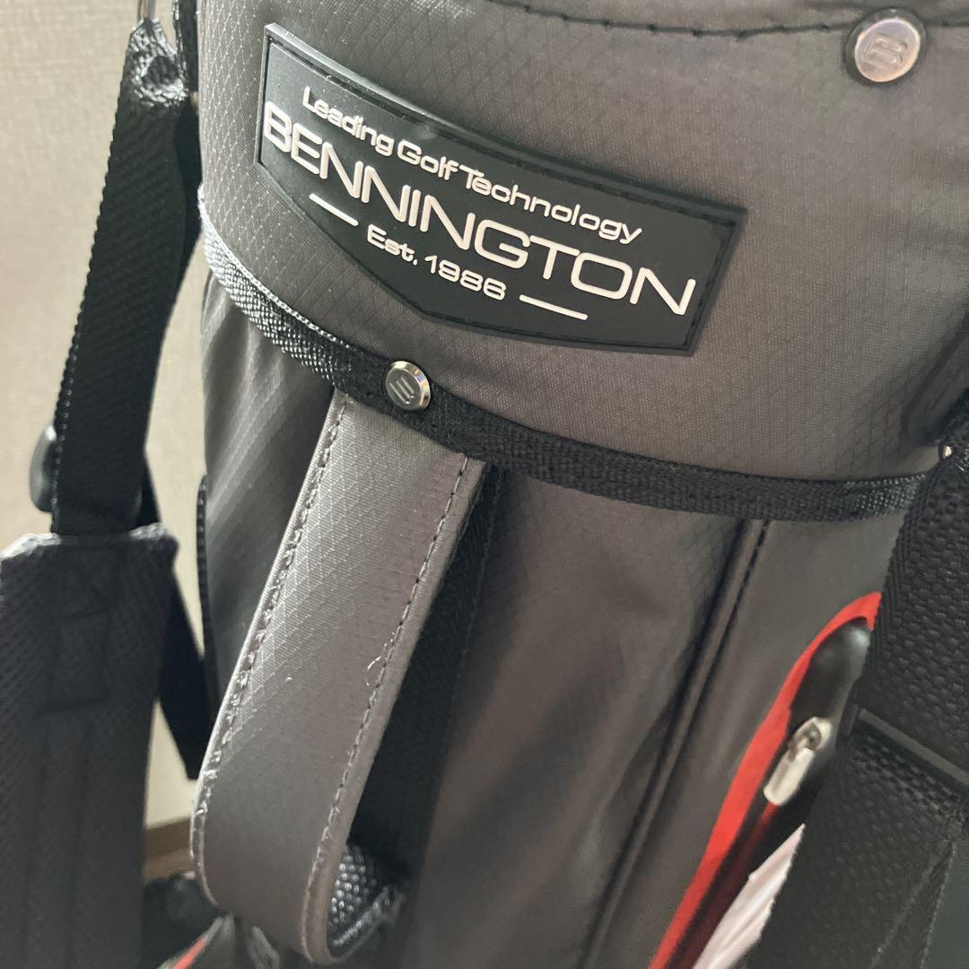 大型セールや時期 BENNINGTON ベニントン グレー 完全防水 14分割 スタンドバッグ ゴルフバッグ・キャディバッグ