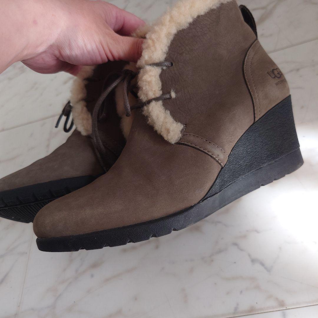 【値下げセール！】UGG 防水 ブラウン ムートンブーツ