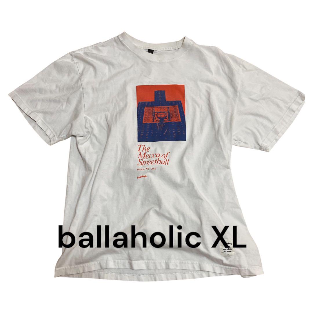 【あひる】ボーラホリック【XL】 ballaholic XLHarlem ストリートバスケ ホワイトボーラホリック