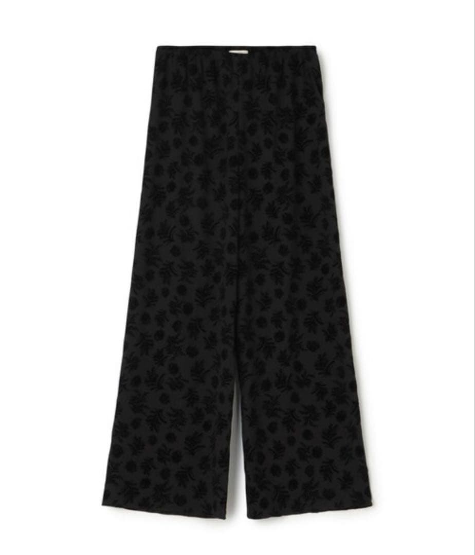 DES PRES マリンフロッキープリント リラックスパンツ 34