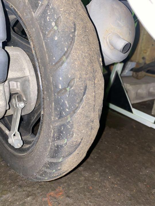 原付 レッツ4 走行距離4852キロ