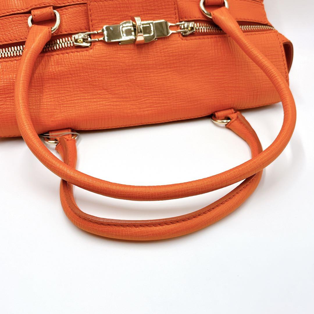 MaxMara マックスマーラ マルゴー レザー トート ハンドバッグ