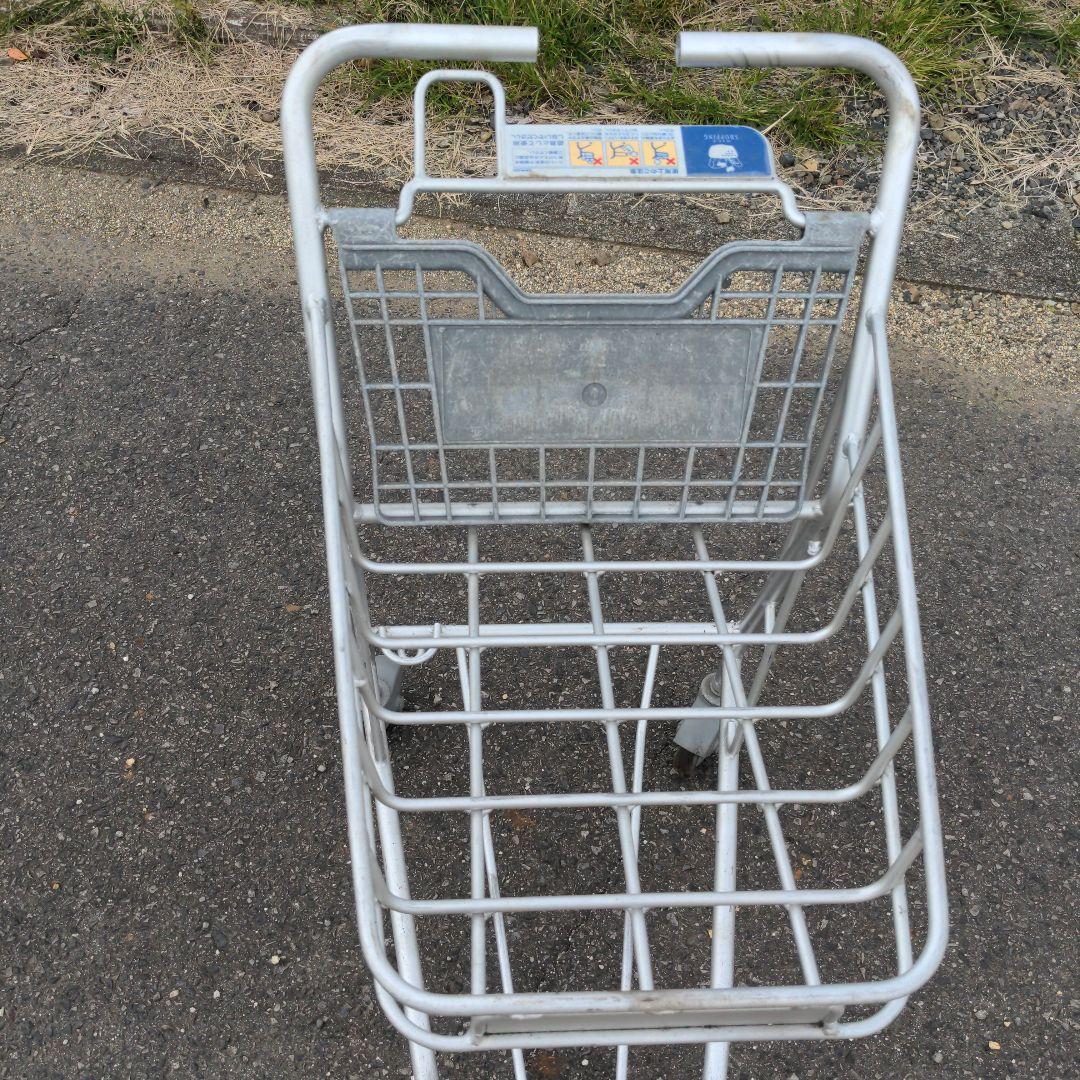 アルミショッピングカート傷や汚れあり