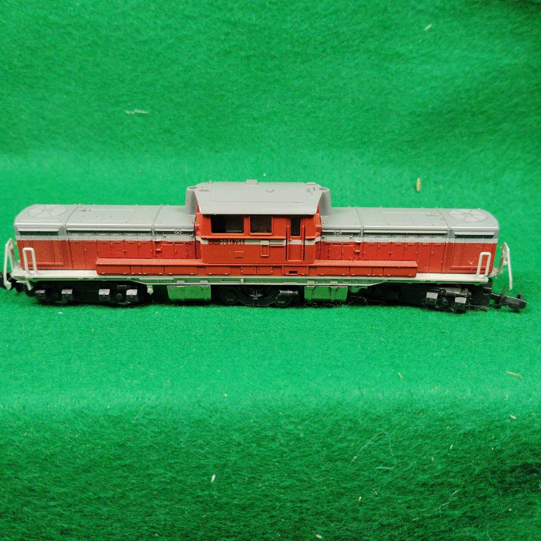 DD51（ジャンク)と貨車9両 DD51（ジャンク)と貨車9両 - メルカリ