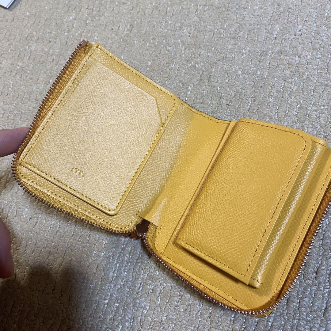 新品未使用 itti イッチ 財布 イエロー レザー ジップ 黄色 革 新品未使用 itti イッチ 財布 イエロー レザー ジップ 黄色 革