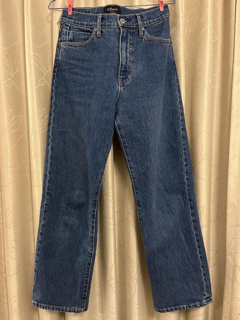 SLOBE IENA le denim 38/ストレート ブルー