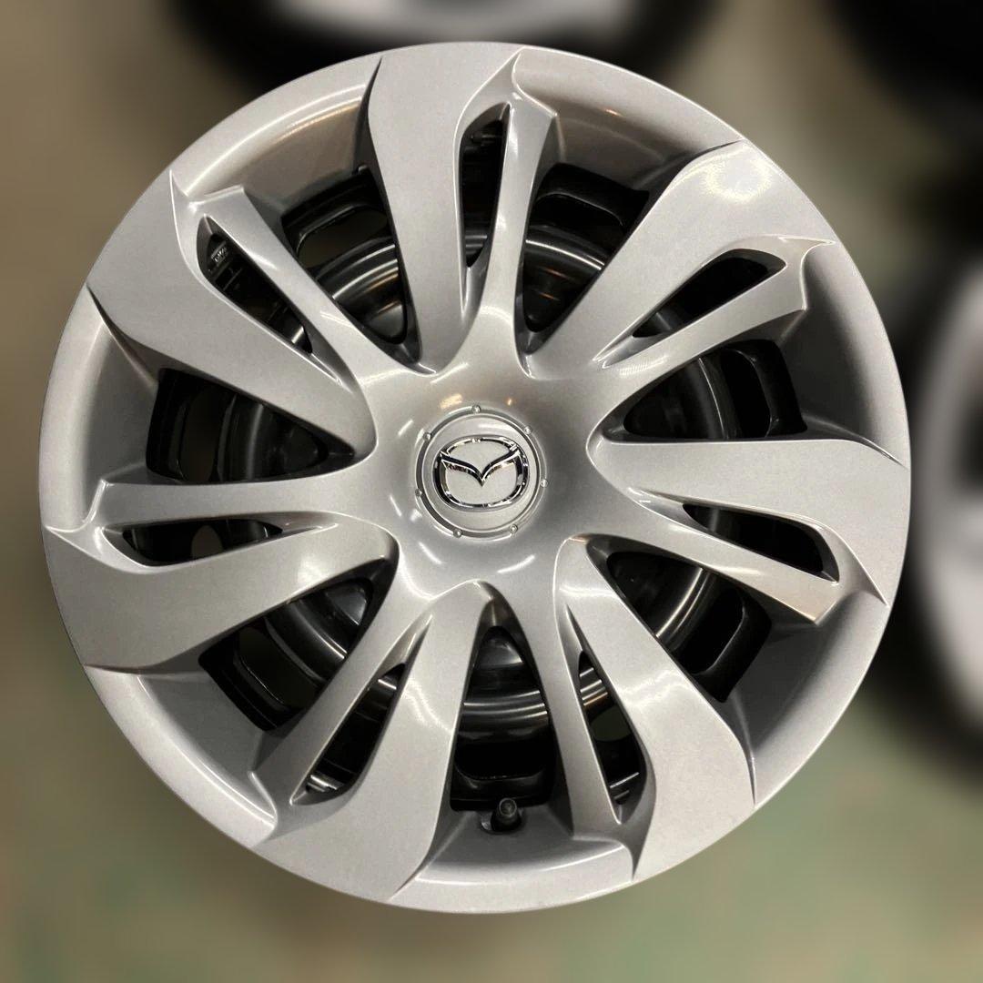 15インチ 5.5J マツダ純正ホイール 4本セット 9965735550 15インチ 5.5J マツダ純正ホイール 4本セット 9965735550