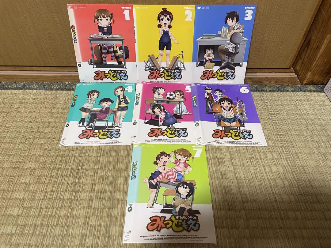 みつどもえ 増量中 1期、2期 レンタル落ちアニメ dvd 全巻セット