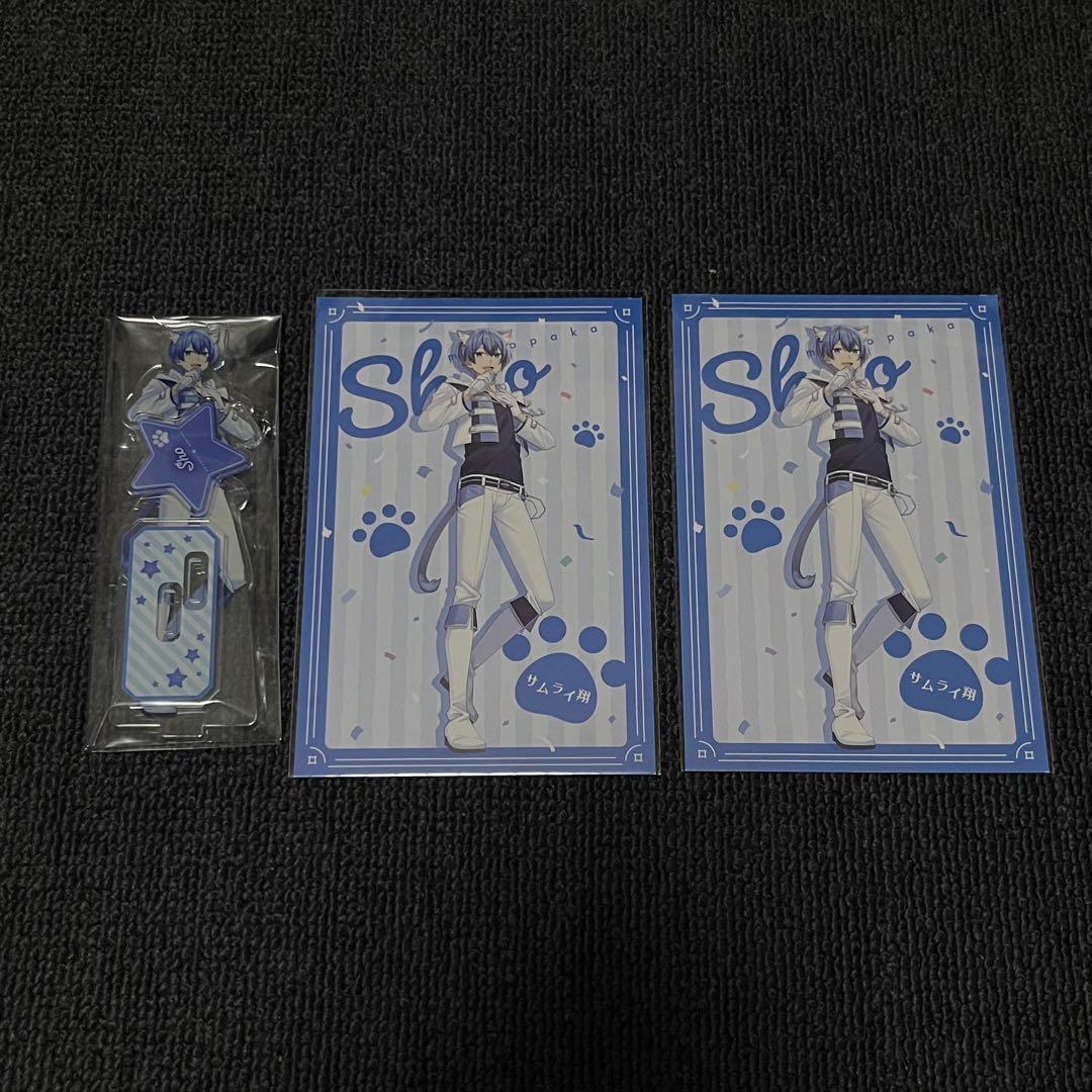 めろんぱーかー サムライ翔 まねきねこ アクスタ ポストカード