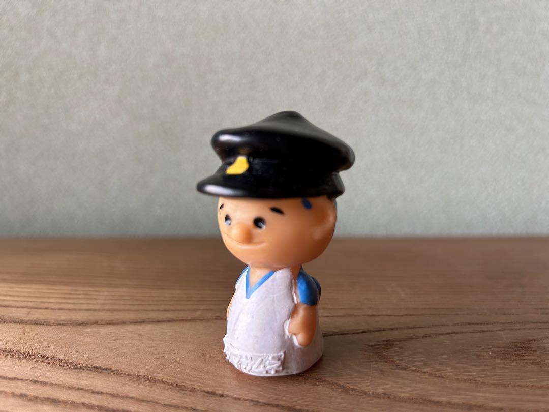 美品 昭和38年 福正宗 フクちゃん 指人形 ソフビ 手塗り 横山隆一 福光屋