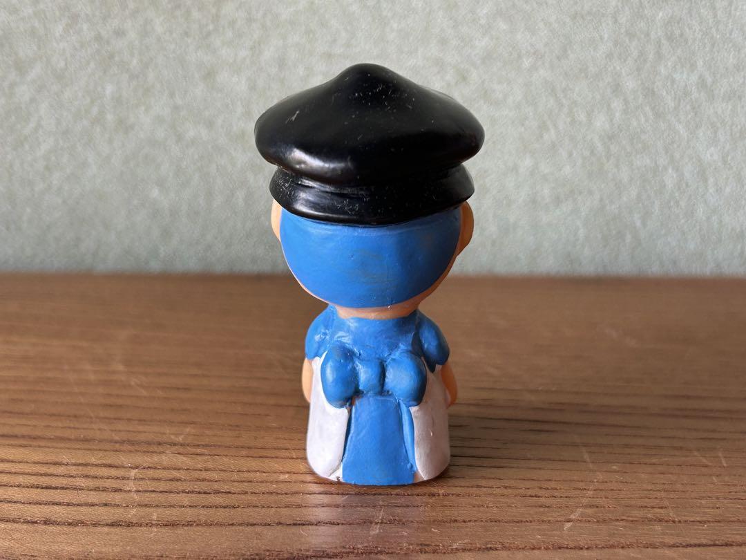 美品 昭和38年 福正宗 フクちゃん 指人形 ソフビ 手塗り 横山隆一 福光屋