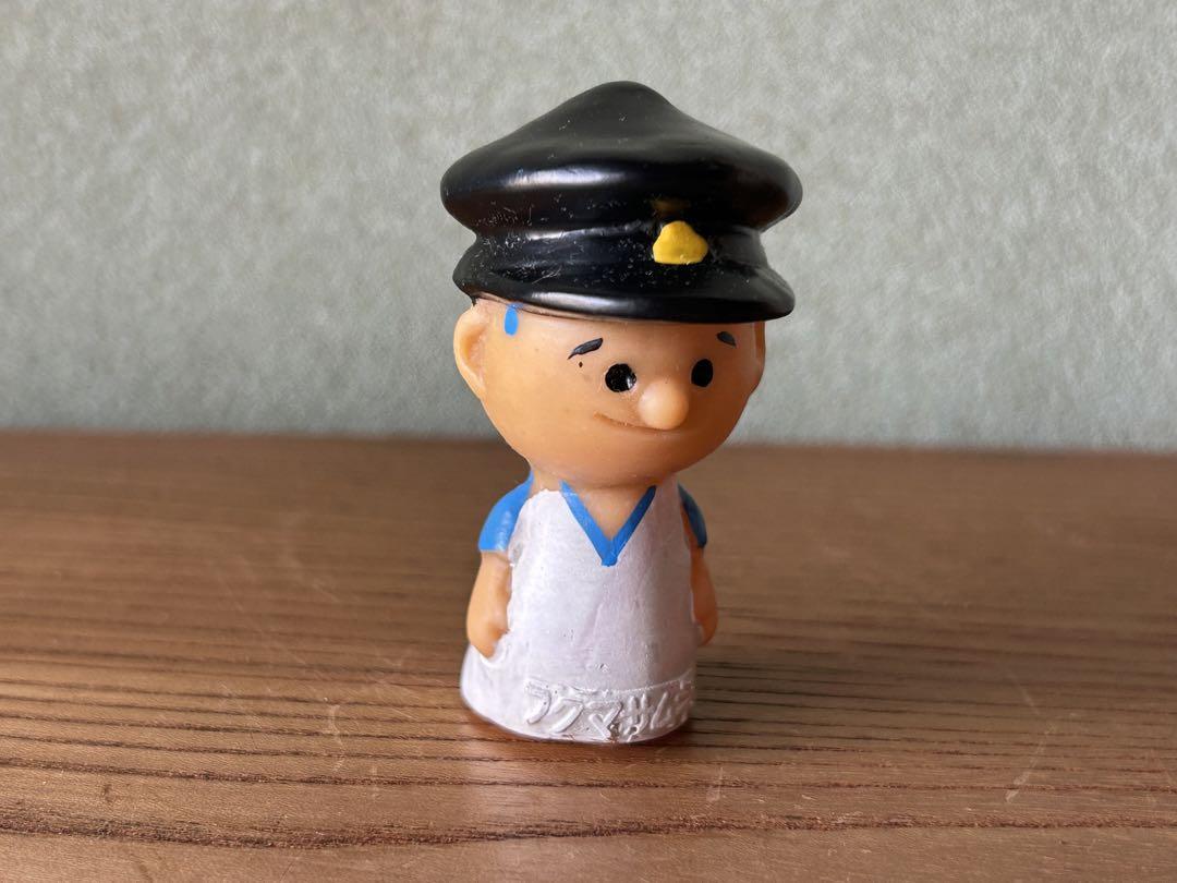美品 昭和38年 福正宗 フクちゃん 指人形 ソフビ 手塗り 横山隆一 福光屋