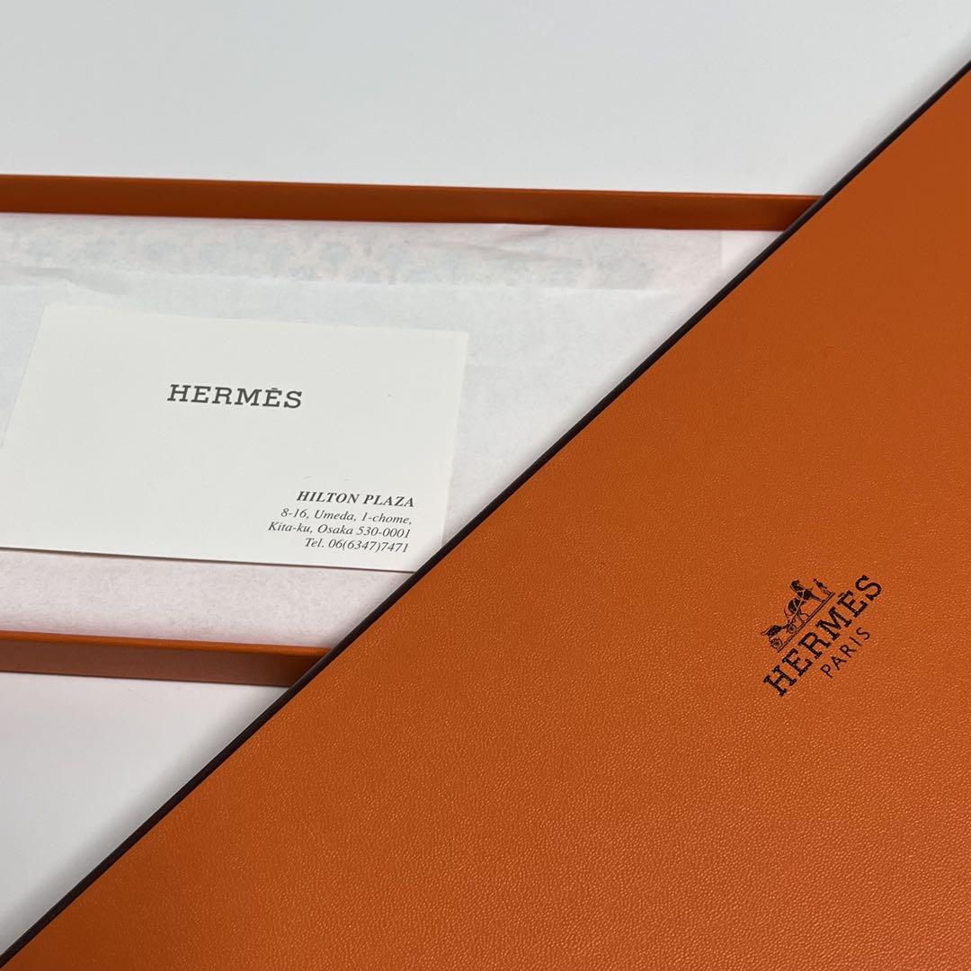 【HERMES】エルメス　ネクタイ&ポケットチーフ　新品未使用