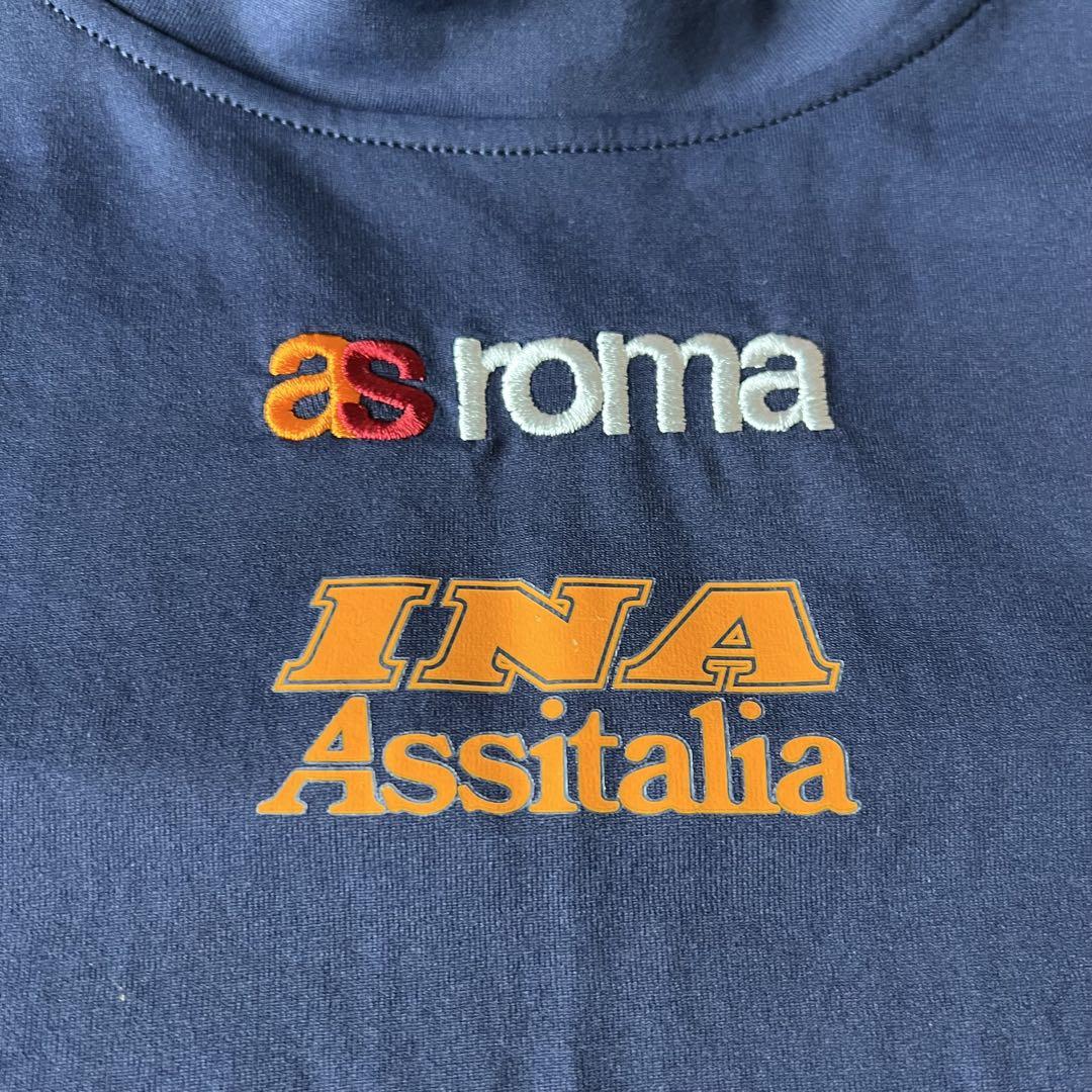 AS Roma Kappa ネイビーシャツ　イタリア　セリエA