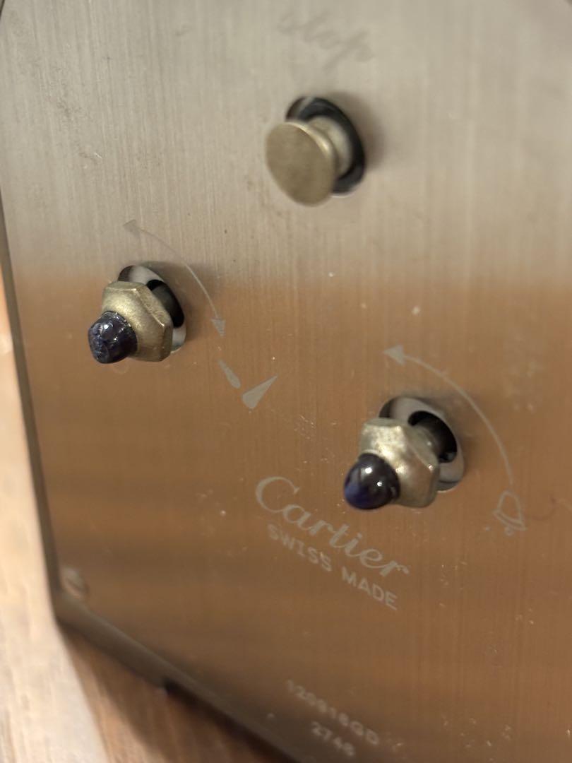 Cartier アーチ型置時計 スイス製