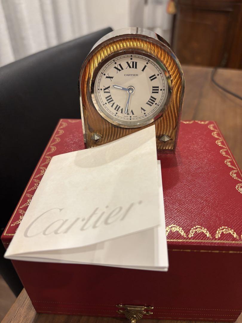 Cartier アーチ型置時計 スイス製