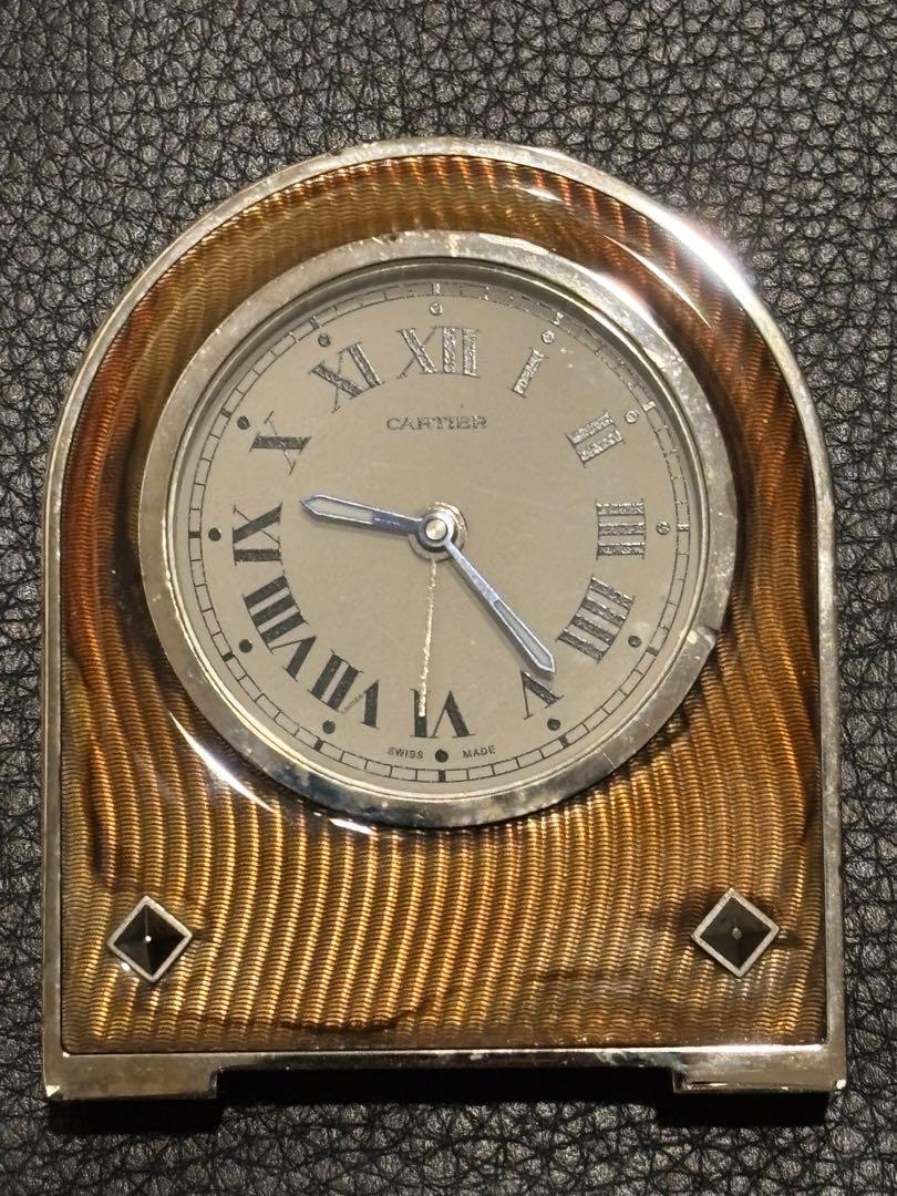 Cartier アーチ型置時計 スイス製