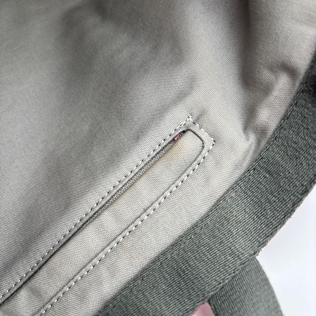 希少 ハンティングワールド リバーシブルバッグ トート ショルダー ピンク