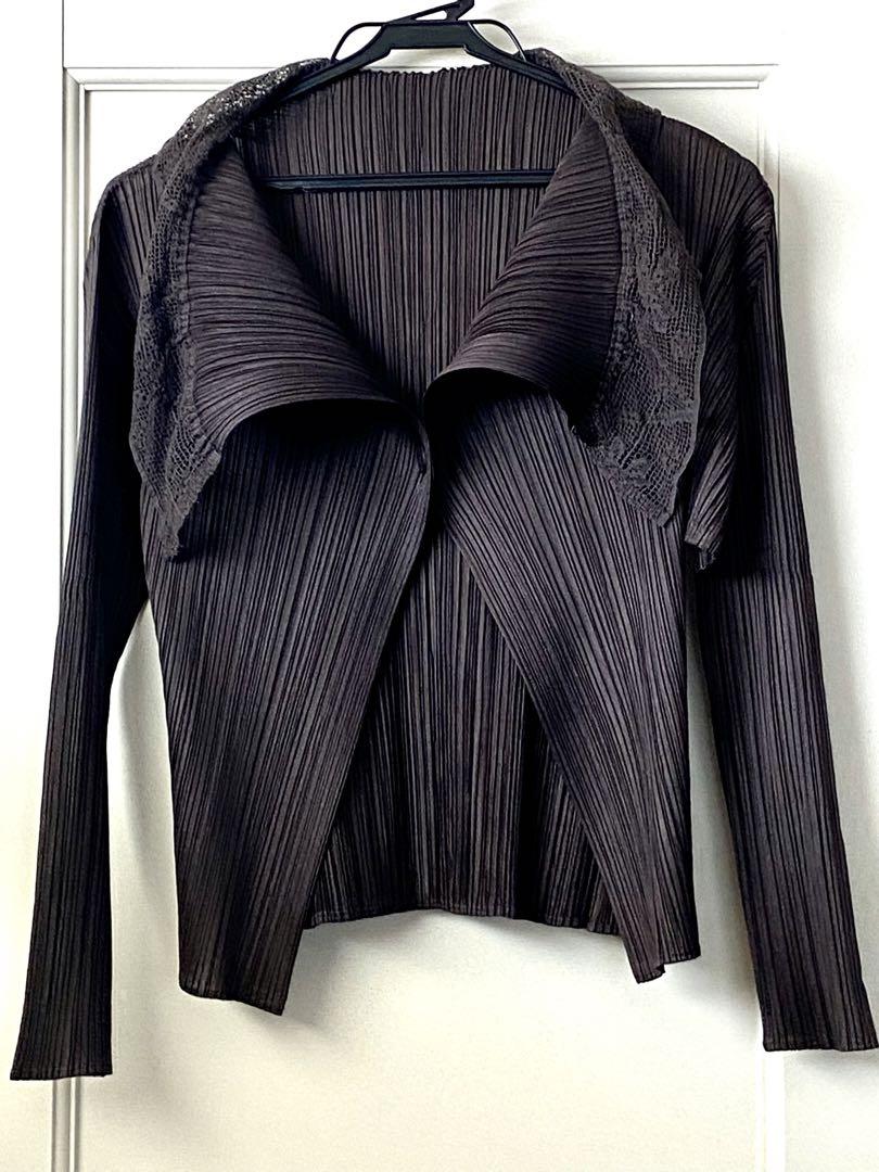 PLEATS PLEASE ISSEY MIYAKE カーディガン