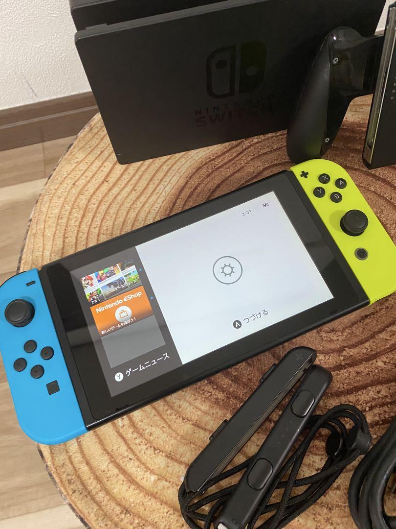Nintendo Switch ニンテンドースイッチ本体　BLU/YEL 箱無し