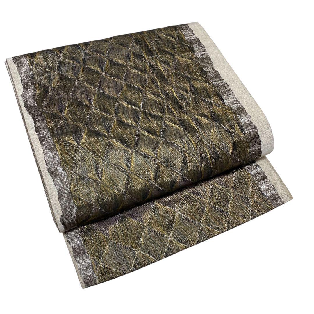 ¨̮⃝ 本泥染め袋帯 創作品