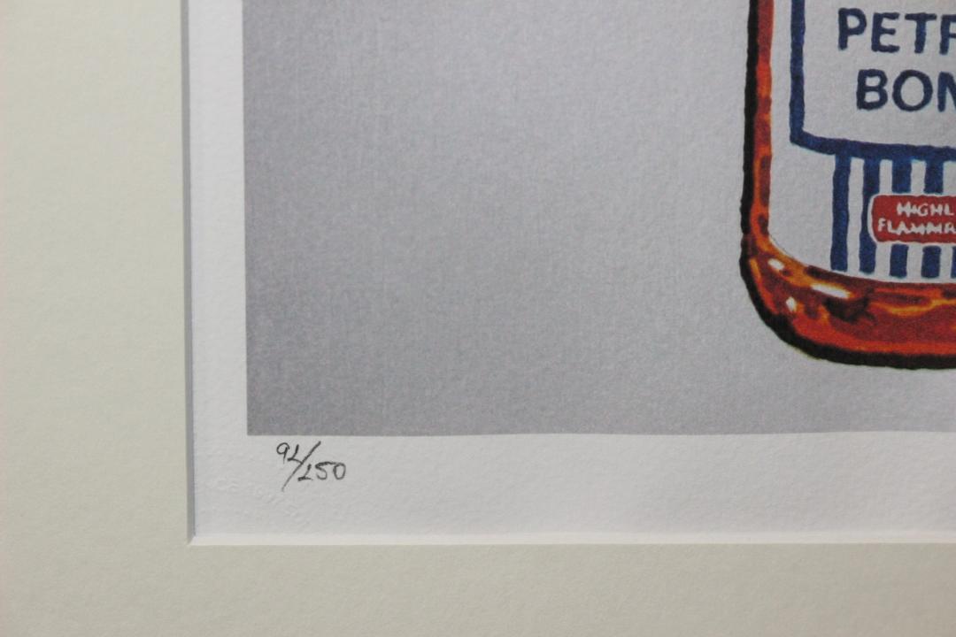 バンクシー Tesco Value Petrol Bomb エスタンプリトグラフ