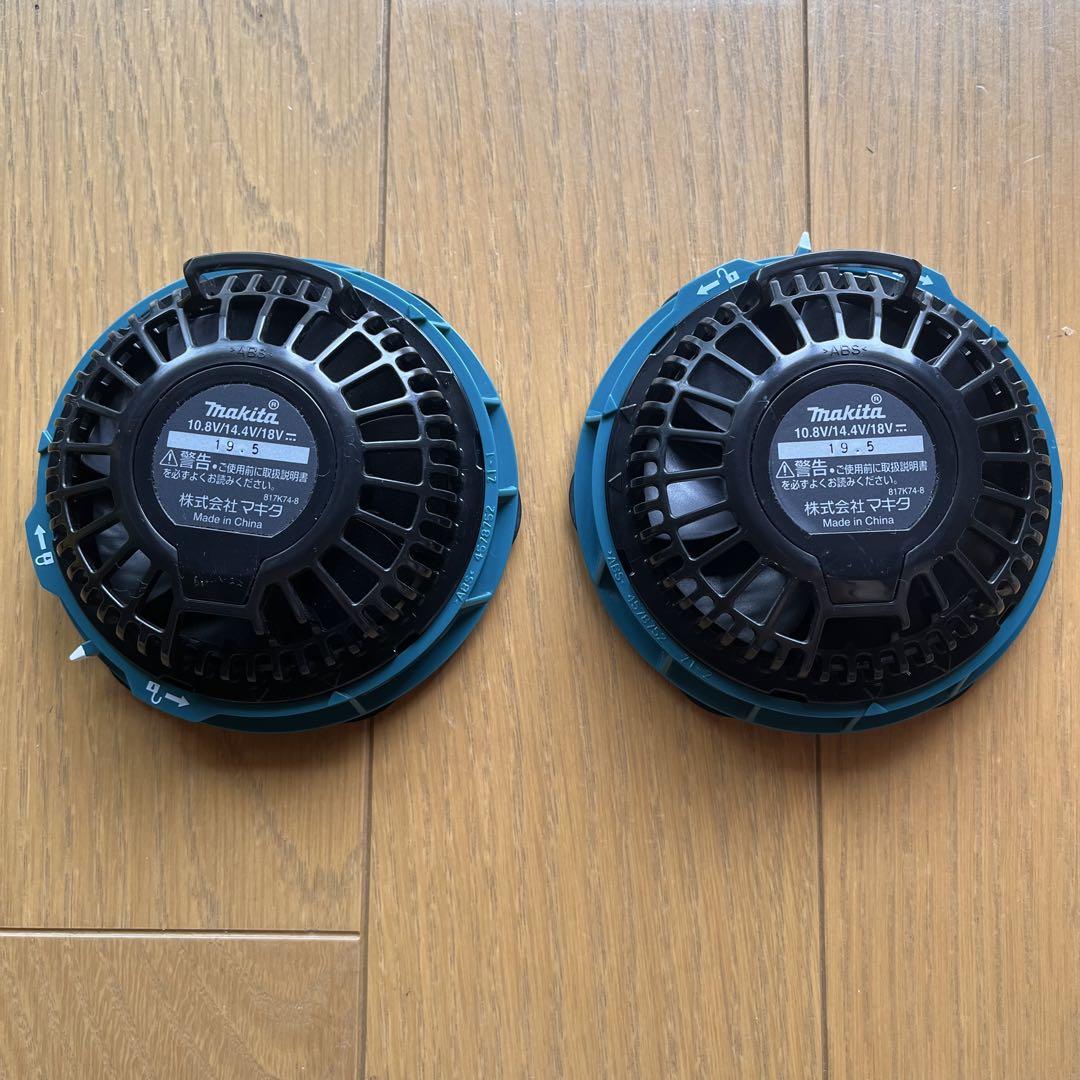 空調服　3L マキタ純正セット マキタ FJ423DZ +バッテリー+ファンユニット 3点セット グレー