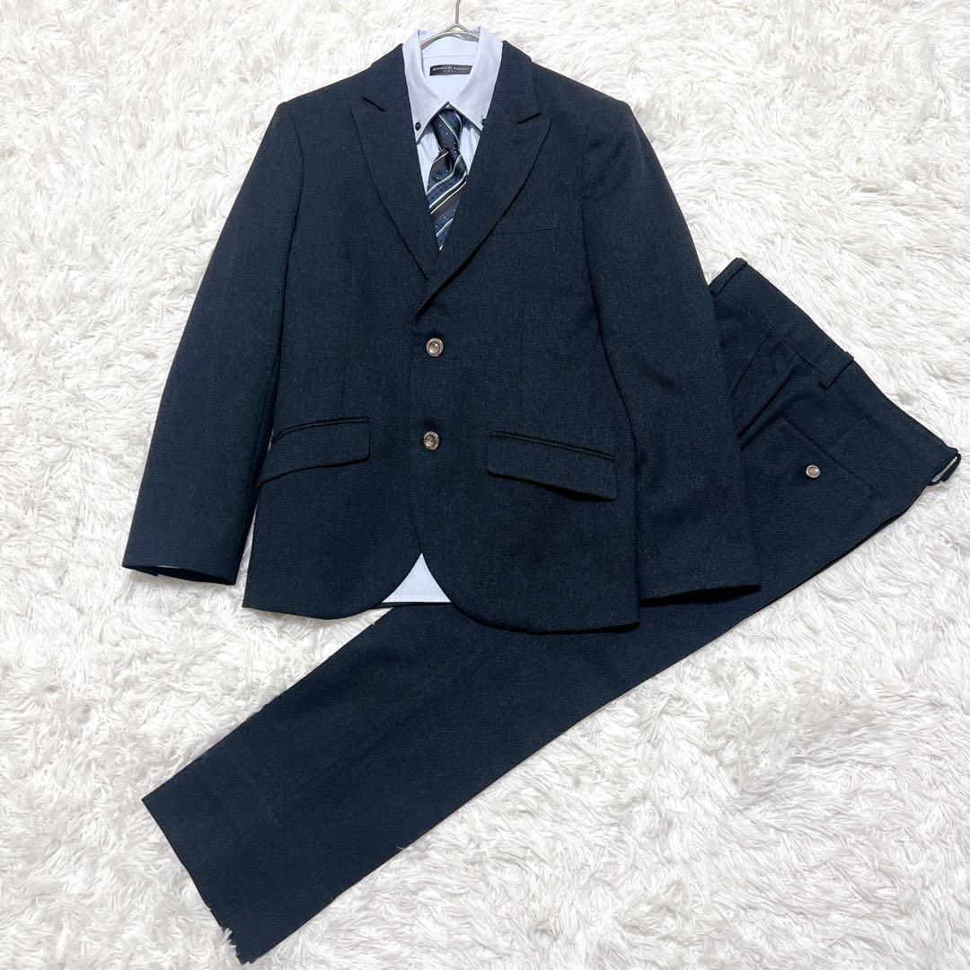 ヒロミチナカノ 卒服 フォーマルスーツ 4点セット リバーシブルネクタイ 160