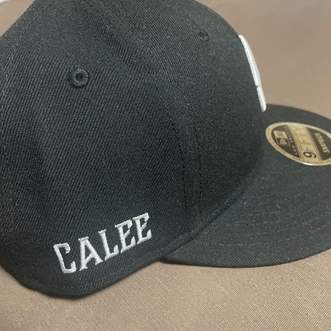 CALEE - ×NEWERA®︎ CALEE LOGO BASEBALL CAP (BLACK
