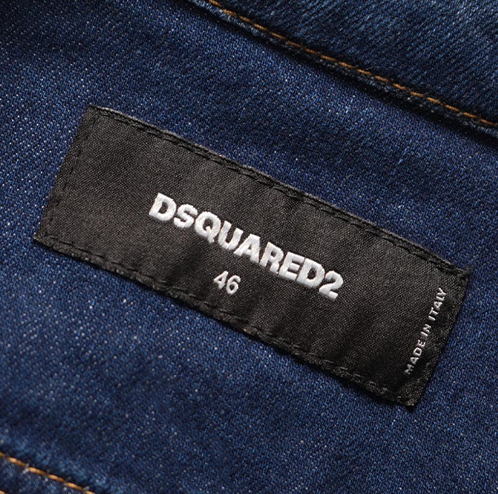 新品 14.7万 DSQUARED2 ディースクエアード デニムジャケット 54