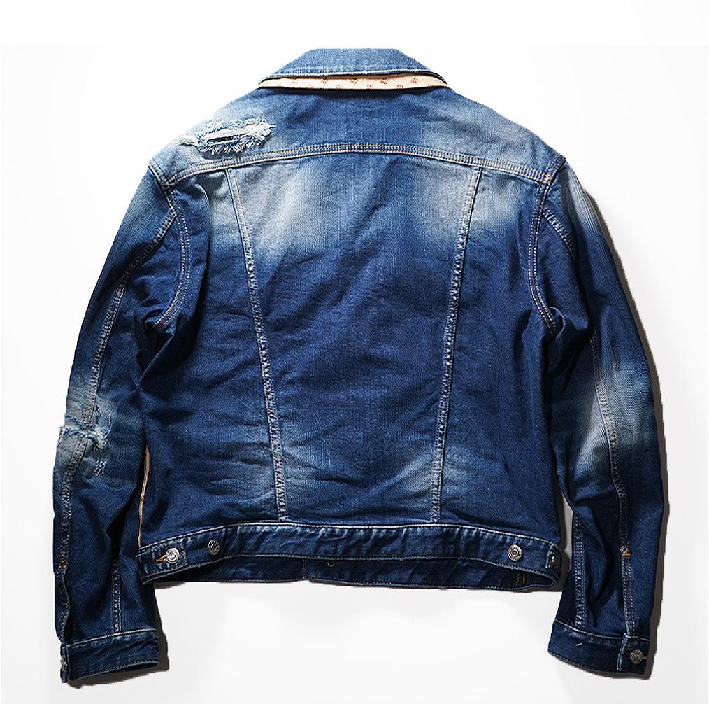 新品 14.7万 DSQUARED2 ディースクエアード デニムジャケット 54