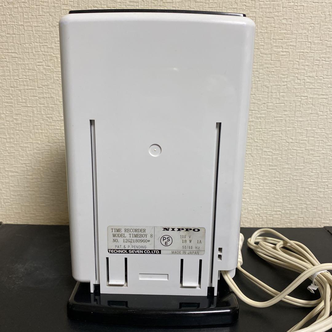 ニッポー　タイムレコーダー　タイムボーイ8Ａ（中古）