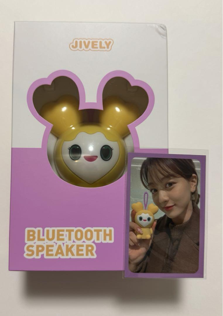 twice ラブリー Bluetooth スピーカー ジヒョ 新品未開封 トレカ
