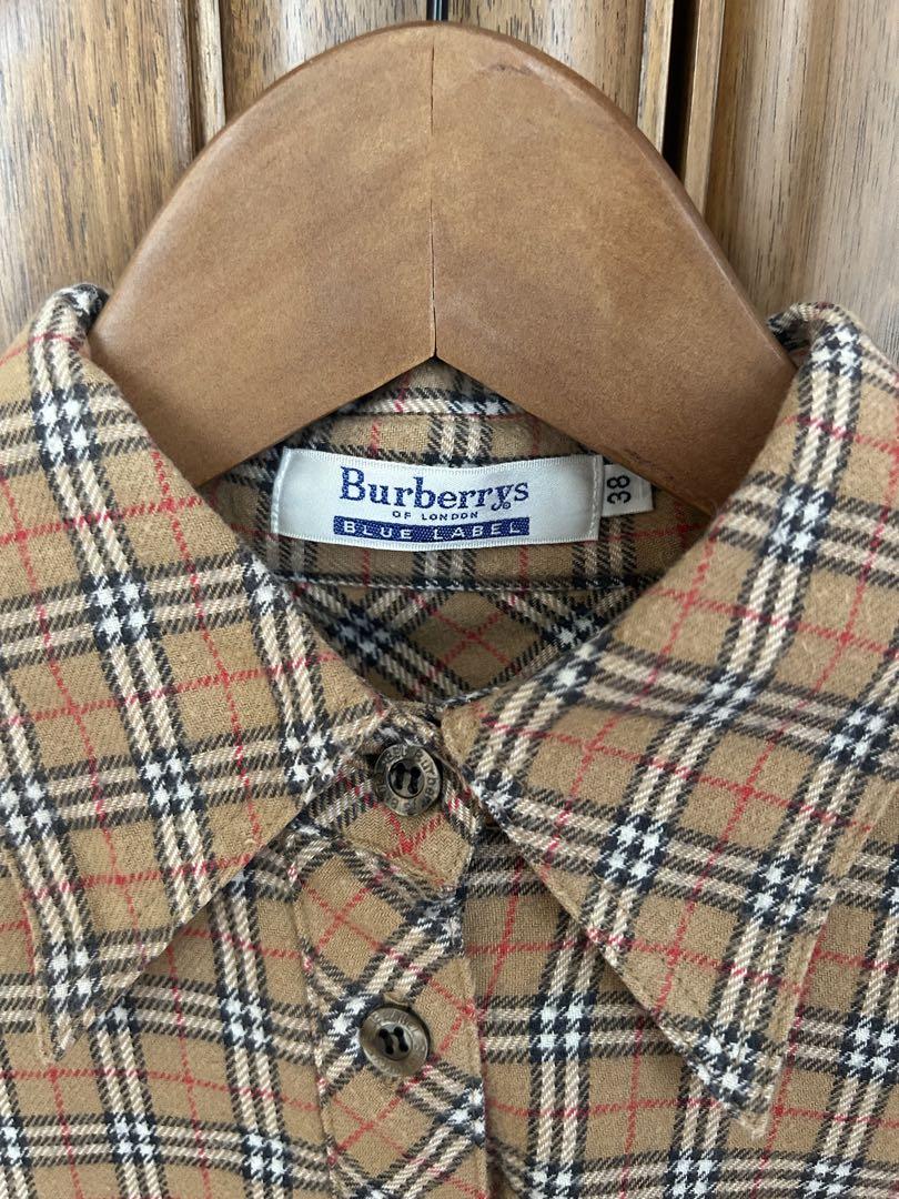 Burberrys 総柄 長袖シャツ サイズM BURBERRY チェック柄長袖シャツ Mサイズ - メルカリ