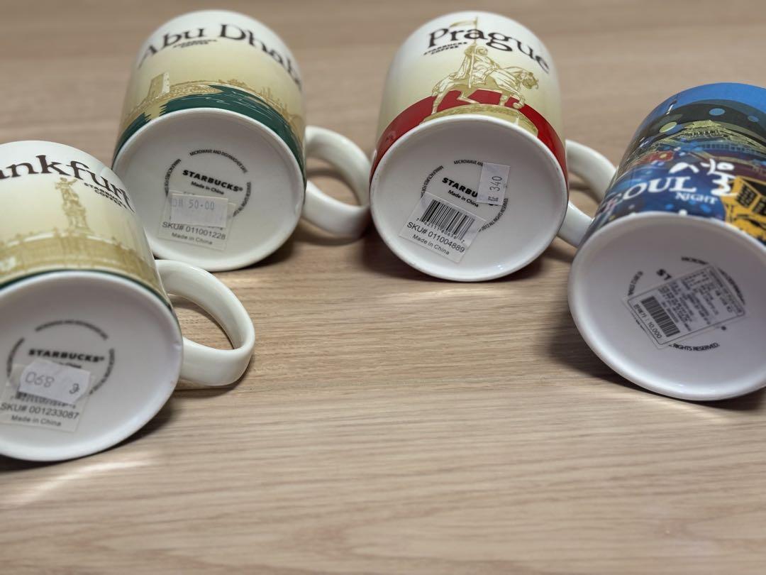 Starbucks スタバ　マグカップ4個セット