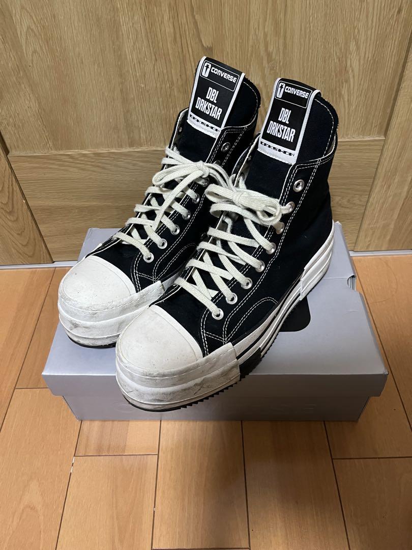 RICK OWENS DRKSHDW×CONVERSE ハイカットスニーカー