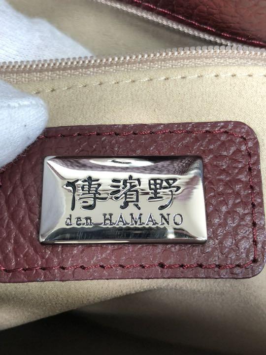 セール限定SALE 極美品 レザー ハンドバッグ ボルドー色 zOpld-m92531655999 傳濱野 HAMANO ミーティア 低価高品質