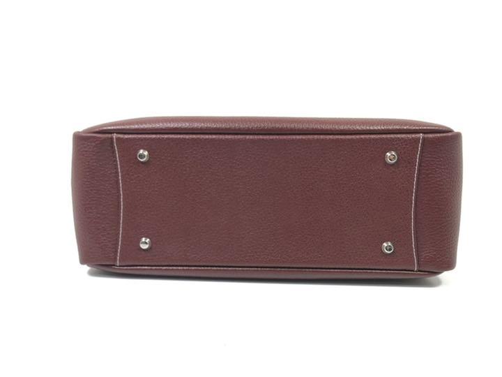 セール限定SALE 極美品 レザー ハンドバッグ ボルドー色 zOpld-m92531655999 傳濱野 HAMANO ミーティア 低価高品質