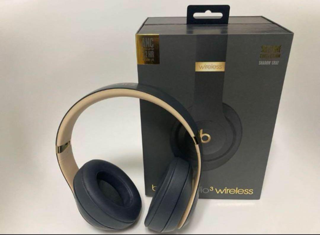 Beats Studio3 Wireless ミッドナイトブラックヘッドホン