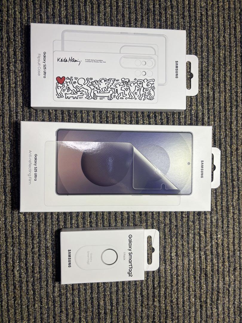 Galaxy S25 Ultra用 ケース .SmartTag2 フィルムセット