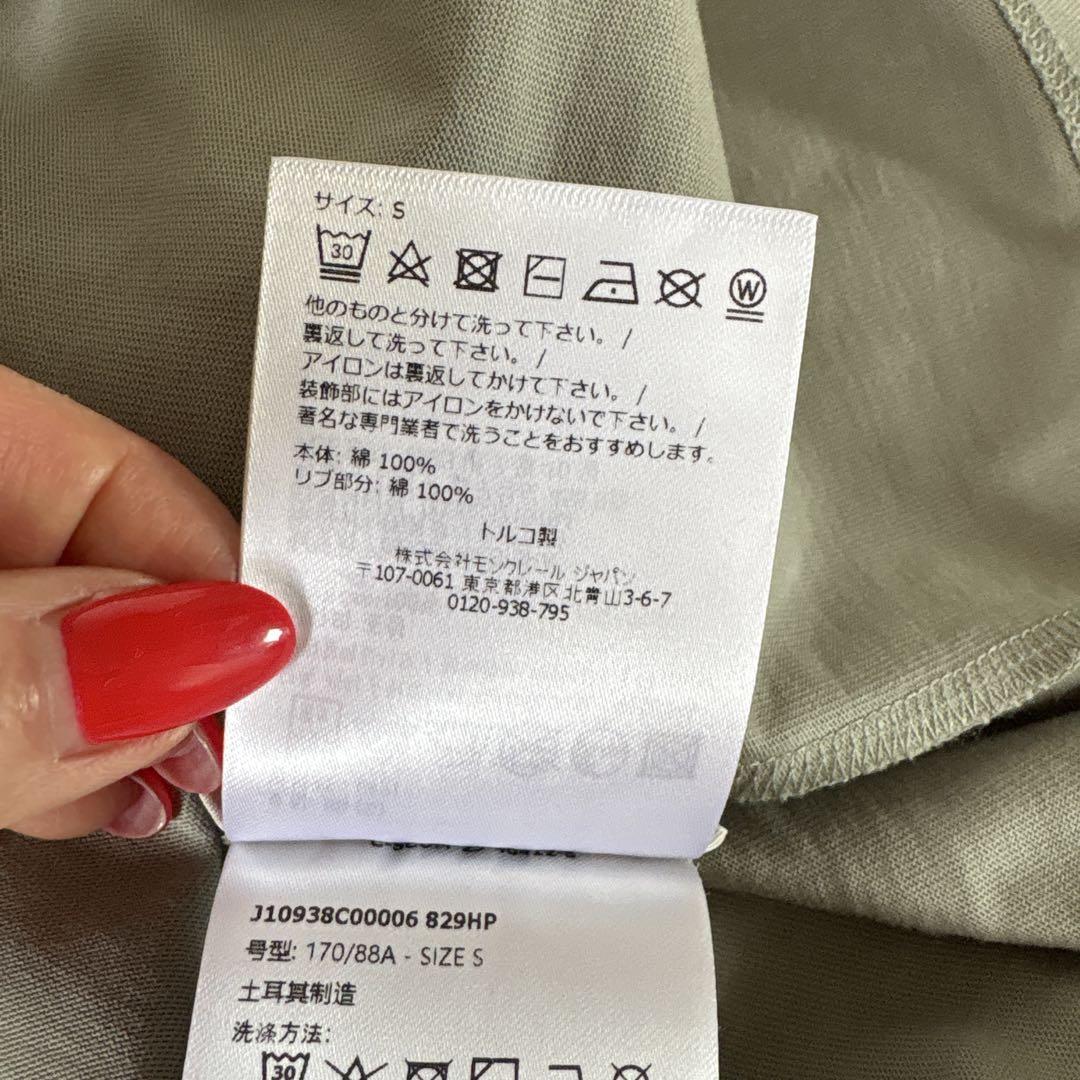 MONCLER Tシャツ　Sサイズ