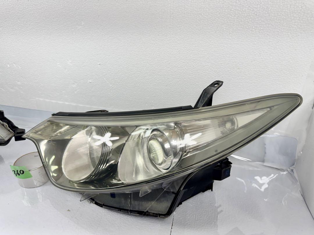 加工LED付 エスティマACR50 ACR55 前期 純正HID ヘッドライト