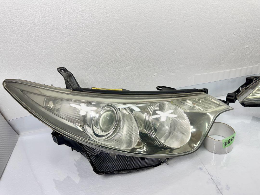 加工LED付 エスティマACR50 ACR55 前期 純正HID ヘッドライト