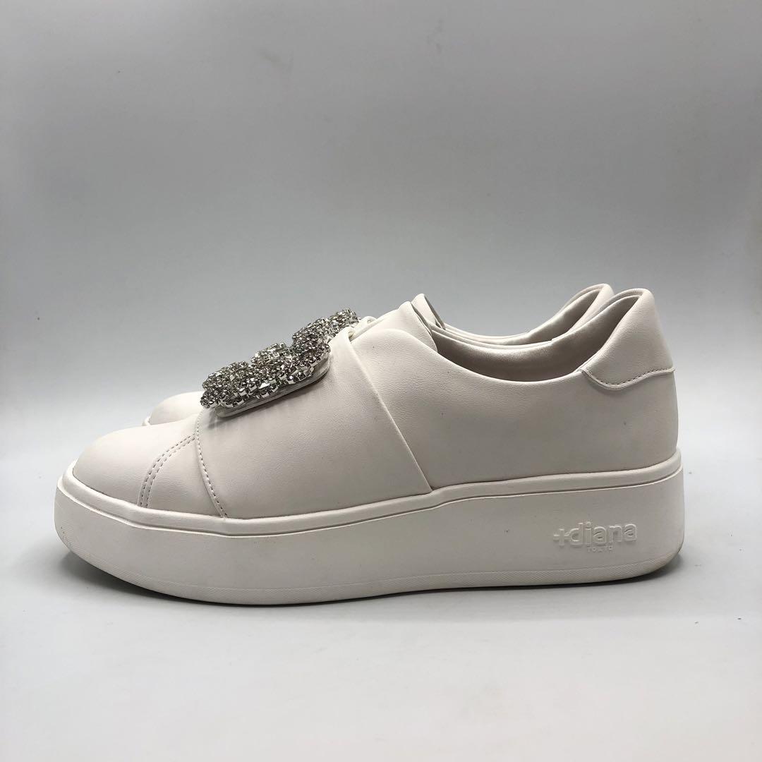 2366  +diana 超軽量ビジューバックルスリッポン 23cm