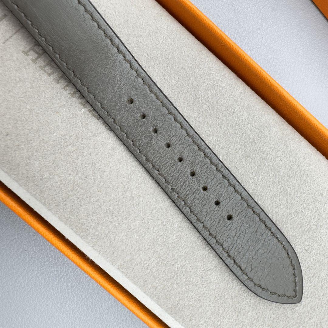 1751 Apple Watch エルメス エタン グレー エトゥープ レザー 1751 Apple Watch エルメス エタン グレー エトゥープ レザー