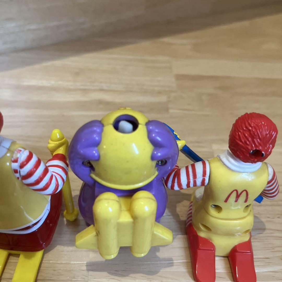 マクドナルド フィギュアセット 昭和レトロ 昔のハッピーセット