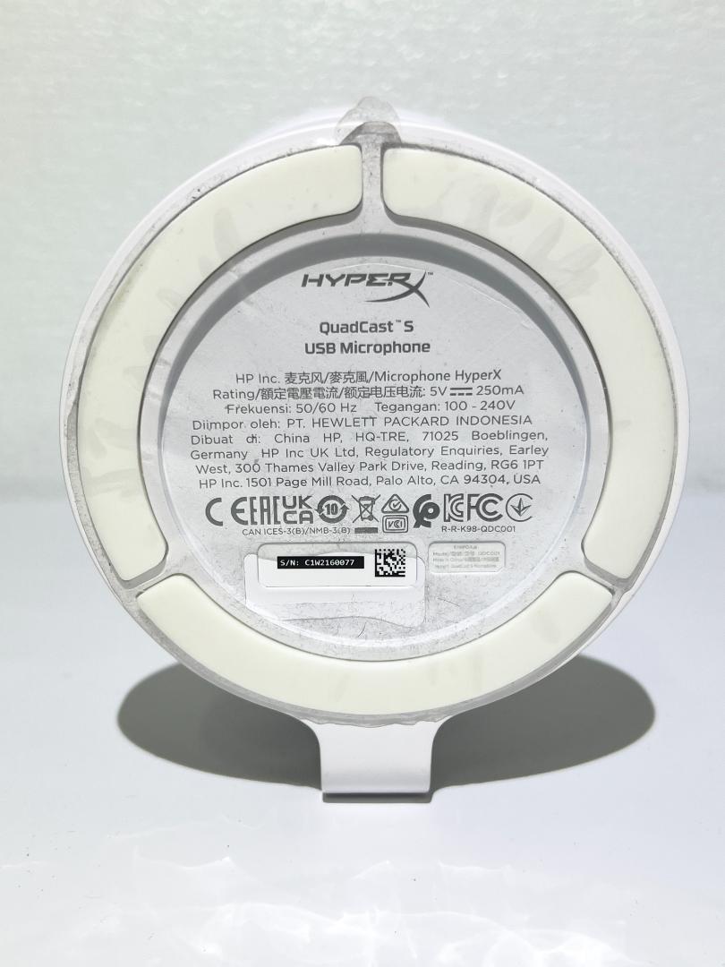 HyperX QuadCast S スタンドアロンマイク　519P0AA